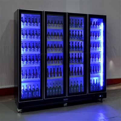 Penyejuk Wain Pintu Kaca Kelab