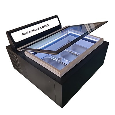 Peti sejuk Paparan Ais Krim